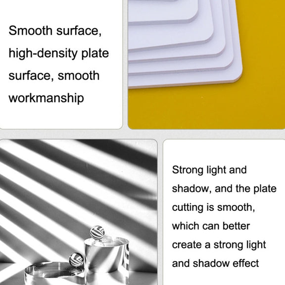 Still Life Portrait Products Photography Light Shadow Props Outdoor Light Shadow Board(Dragon Scales)