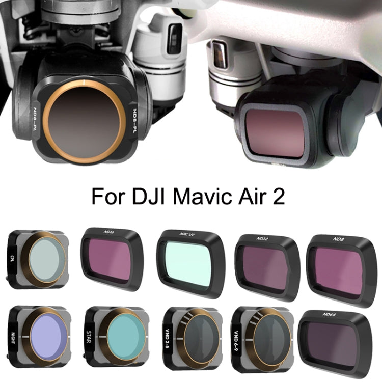 JSR For DJI Mavic Air 2 Motion Camera Filter, Style: UV