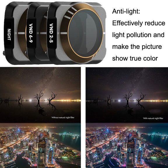 JSR For DJI Mavic Air 2 Motion Camera Filter, Style: ND2-5