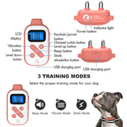 PaiPaitek PD523 1000m Remote Control Rechargeable Water-resistant Dog Trainer