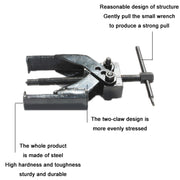 Two-claw Cross Spiral Bearing Removing Wheel Pulpper(15.5 cm)