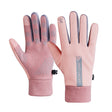 1 Pair Velvet and Thick Cycling Windproof and Cold Warm Gloves, Style: Female Version (Pink) - Safety Gloves by PMC TechLife | Online Shopping South Africa | PMC TechLife | Buy Now Pay Later Mobicred