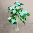 SJ-SD054 LED Valentine Day Rose Indoor Party Decoration Lights(White Bottom Blue) - Holiday Lights by PMc TechLife | Online Shopping South Africa | PMc TechLife | Buy Now Pay Later Mobicred