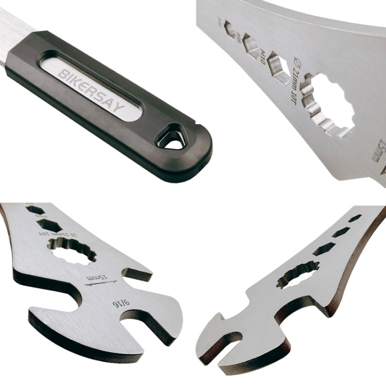 BIKERRSAY Multifunctional Extended Bicycle Pedal Wrench(BT034S)