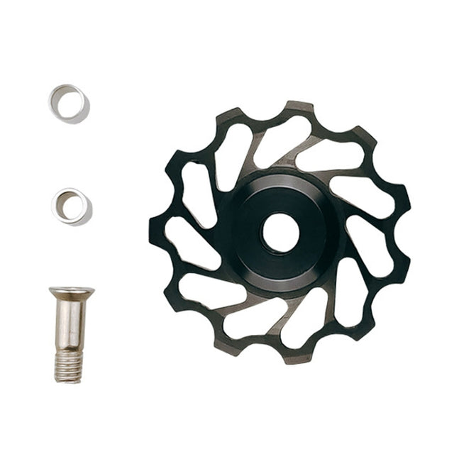 BIKERSAY Bicycle Rear Derailleur Bearing Guide Wheel Accessories, Color: SDL-11 Black