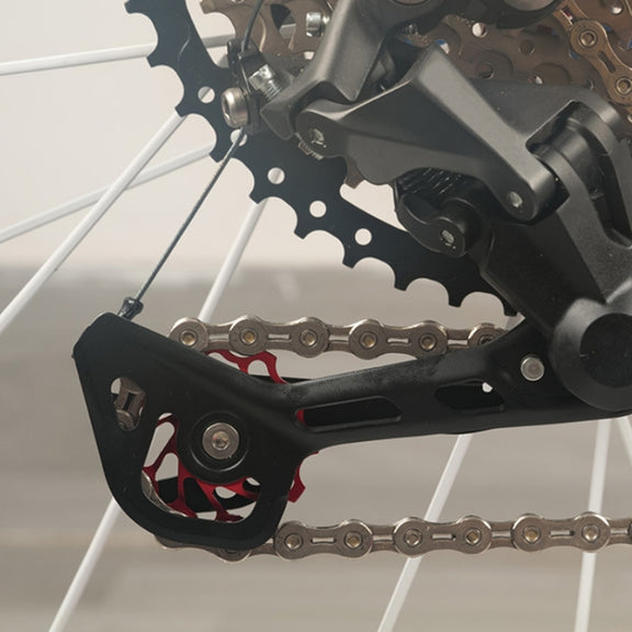 BIKERSAY Bicycle Rear Derailleur Bearing Guide Wheel Accessories, Color: SDL-13 Black