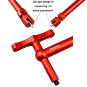 BIKERSAY Bicycle Wheelset Rear Change Lug Tail Hook Correction Tool, Color: BT053S Black