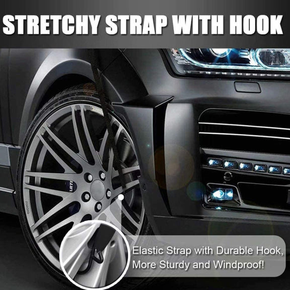 600D Oxford Cloth Car Snow Block Water-resistant Windshield Coverings S 190 x 107cm