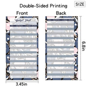 60 Sheets Cash Budget Card Loose-leaf Bookkeeping Replacement Core(Fruits)