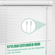 Blinds Acrylic Transparent Rod Move Light Rod With Hook Handle, Size: 24 Inch