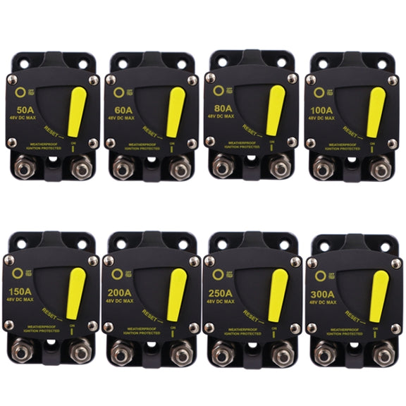 60A CB6 Car RV Yacht Audio Restore Insurance Holder Switch