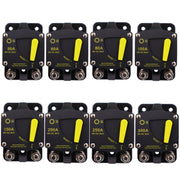 100A CB6 Car RV Yacht Audio Restore Insurance Holder Switch