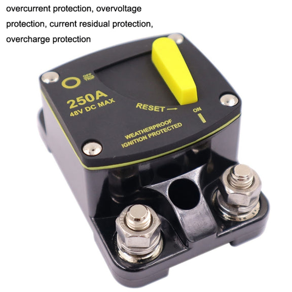 150A CB6 Car RV Yacht Audio Restore Insurance Holder Switch