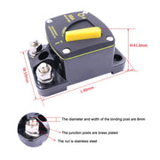 200A CB6 Car RV Yacht Audio Restore Insurance Holder Switch