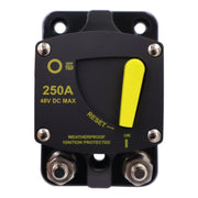 250A CB6 Car RV Yacht Audio Restore Insurance Holder Switch