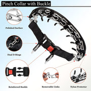 Cloth Tape Paste Detachable Training Stimulation Dog Collar, Size: M 3.0mm x 50cm(Ordinary)