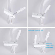 Model Steel Rail Bending Curtain Rail Flexible Guide Set, Size: 3m