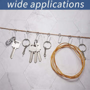 20PCS Metal Hook Set Curtain Easy Replacement Hook Accessories