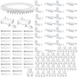 Model Steel Rail Bending Curtain Rail Flexible Guide Set, Size: 5m - Curtain Decorative Accessories by PMC TechLife | Online Shopping South Africa | PMC TechLife