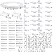 Model Steel Rail Bending Curtain Rail Flexible Guide Set, Size: 5m