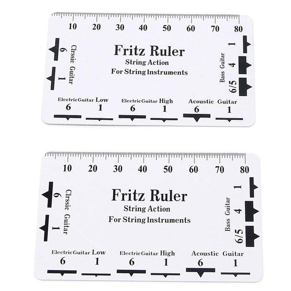 5PCS Guitar String High Ruler Guitar Repair Measuring Ruler Tools