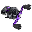High Speed Long-throw Outdoor Fishing Anti-explosive Line Fishing Reels, Specification: AC2000 Purple Right - Fishing Reels by PMC TechLife | Online Shopping South Africa | PMC TechLife | Buy Now Pay Later Mobicred