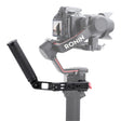 For DJI Ronin RS3 Pro Adjustable Angle Aluminum Alloy Handle Stabilizer(Black) -  by PMC TechLife | Online Shopping South Africa | PMC TechLife