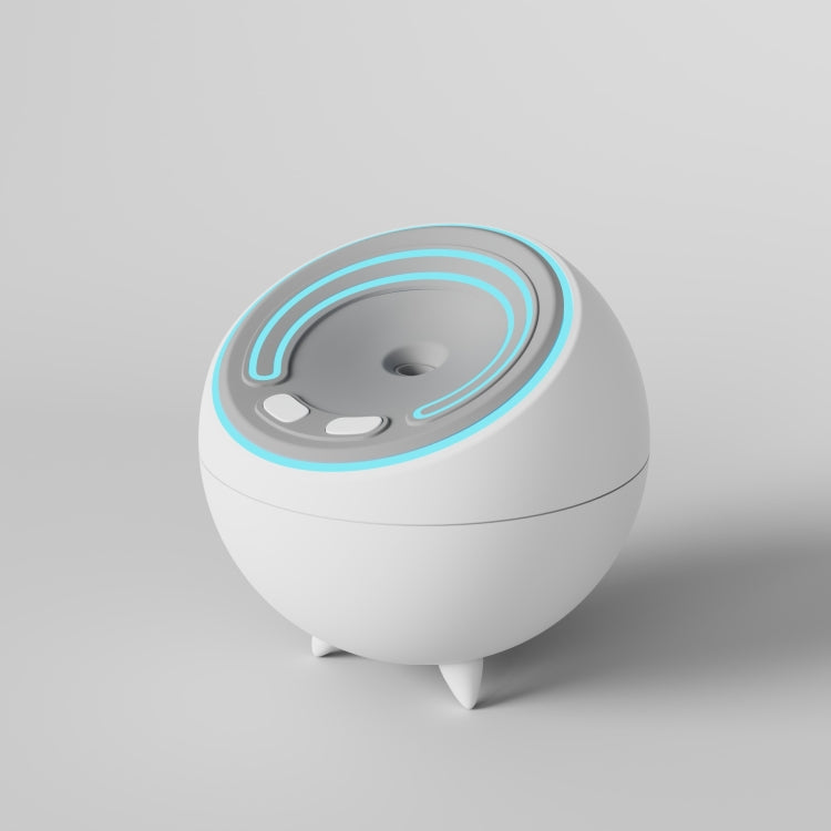 X-H05 250 ml Water Tank Small Humidifier USB Plug-in Sprayers With Night Light(White)
