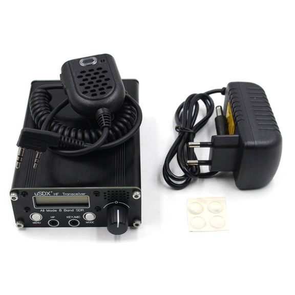 Usdr Usdx + V2 Plus 8 Band SDR Full Mode HF SSB QRP High Frequency Transceiver, Spec: EU Plug