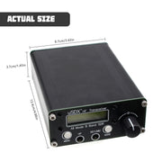 Usdr Usdx + V2 Plus 8 Band SDR Full Mode HF SSB QRP High Frequency Transceiver, Spec: US Plug