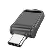 32GB USB 2.0 + Type-C/USB-C High Speed Mini Computer and Phone Dual-purpose Rotary U Disk(Black) - USB Flash Drives by PMC TechLife | Online Shopping South Africa | PMC TechLife | Buy Now Pay Later Mobicred