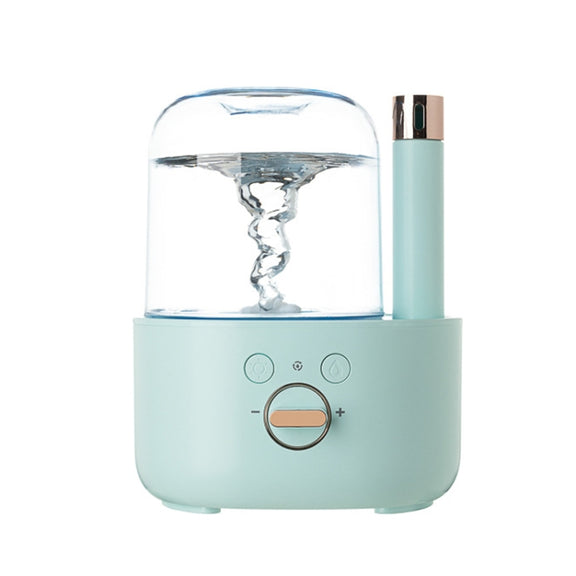 Large Capacity Humidifying Aromatherapy Machine Home Automatic Fragrance Sprayer With Night Light(Green)