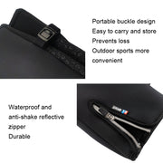 A045 Cycling Gloves Touch Screen Windproof Water-resistant Sport Keep Warm Gloves, Size: L(Black)