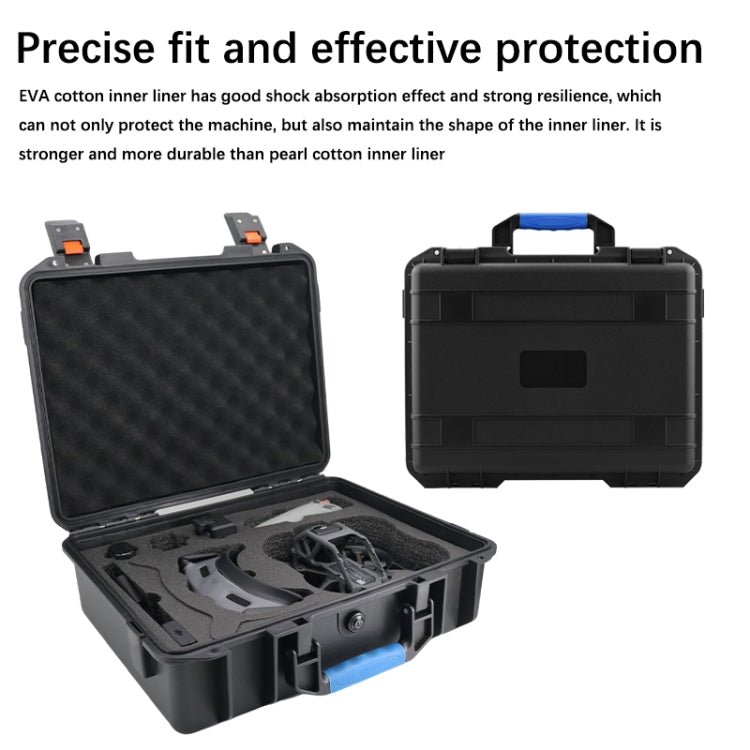 For DJI Avata Drone Explosion-proof Box Shockproof And Water-resistant Bag(Black)