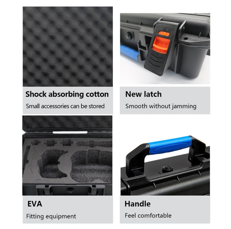 For DJI Avata Drone Explosion-proof Box Shockproof And Water-resistant Bag(Black)