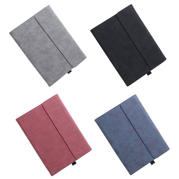 For Microsoft Surface Pro 9 Tablet Protective Case Holder(South African Sheepskin Gray Case)