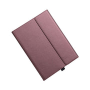 For Microsoft Surface Pro 9 Tablet Protective Case Holder(Microfiber Lambskin Texture Red Case)