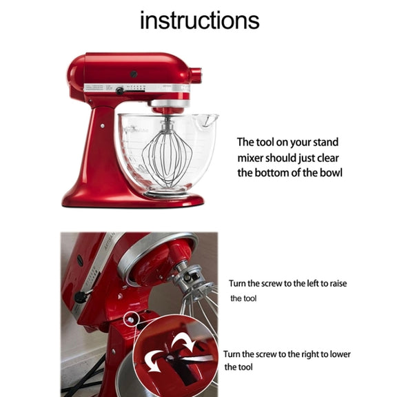 For KitchenAid Stand Mixer 5QT Dough Hook Stainless Steel Accessories