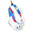 K-Snake Q15 9 Keys RGB Light Effect Wired Mechanical Mouse, Cable Length: 1.5m(White) - free shipping - PMC TechLife - Order now!
