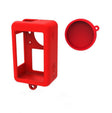 For DJI Osmo Action 3 Silicone Protective Case Lens Cap(Red) - Case & Bags by PMC TechLife | Online Shopping South Africa | PMC TechLife | Buy Now Pay Later Mobicred