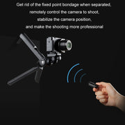 PGYTECH Camera Mobile Phone Desktop Pan Tilt Handheld Tripod, Specification: Remote Control Set