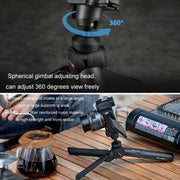 PGYTECH Camera Mobile Phone Desktop Pan Tilt Handheld Tripod, Specification: Remote Control Set