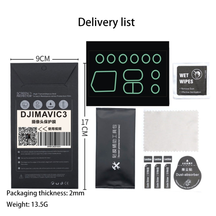 For DJI Mavic 3 Classic Protective Film Sensor Membrane