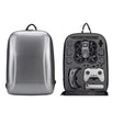 For DJI AVATA  Storage Bag Hard Shell Waterproof Shoulder Bag Backpack(Metal Gray) - Case & Bags by PMC TechLife | Online Shopping South Africa | PMC TechLife