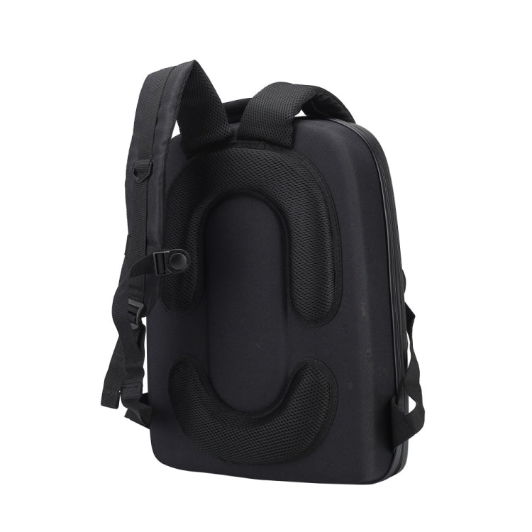 For DJI AVATA  Storage Bag Hard Shell Water-resistant Shoulder Bag Backpack(Metal Gray)