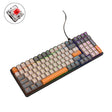 ZIYOU LANG  K3 100 Keys Game Glowing Wired Mechanical Keyboard, Cable Length: 1.5m, Style: Micro Light Hot Plug Version Red Axis - free shipping - PMC TechLife - Order now!