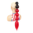 DLMW01 Bubble Shape Shaggy Wig Ponytail Drawstring Long Ponytail Wigs, Spec: 1BTRED - free shipping - PMC TechLife - Order now!
