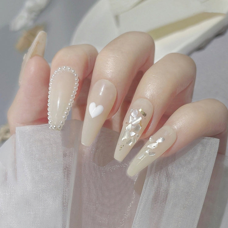 Nail Art Decoration Seashell Fragment Nail Decoration, Style: 03 Smooth