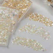 Nail Art Decoration Seashell Fragment Nail Decoration, Style: 05 White
