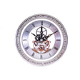Metal See-through Quartz Clock Gear Clock DIY Accessories 148mm Silver Clock Head - DIY Clocks by PMc TechLife | Online Shopping South Africa | PMc TechLife | Buy Now Pay Later Mobicred